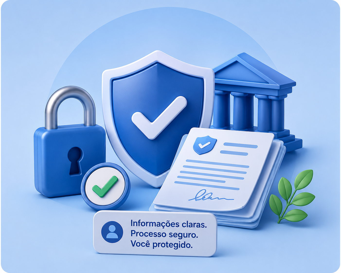 Segurança e transparência na contratação